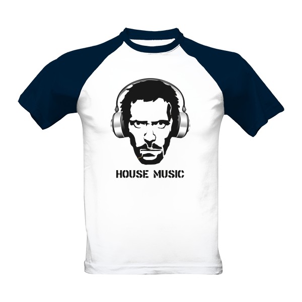 Tričko s potiskem House music