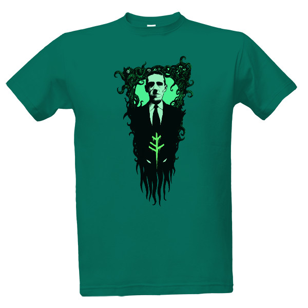 Tričko s potiskem H. P. Lovecraft 